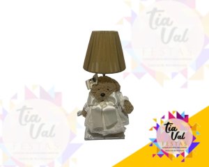 Foto de ABAJUR URSO BEGE - DECORATIVO *