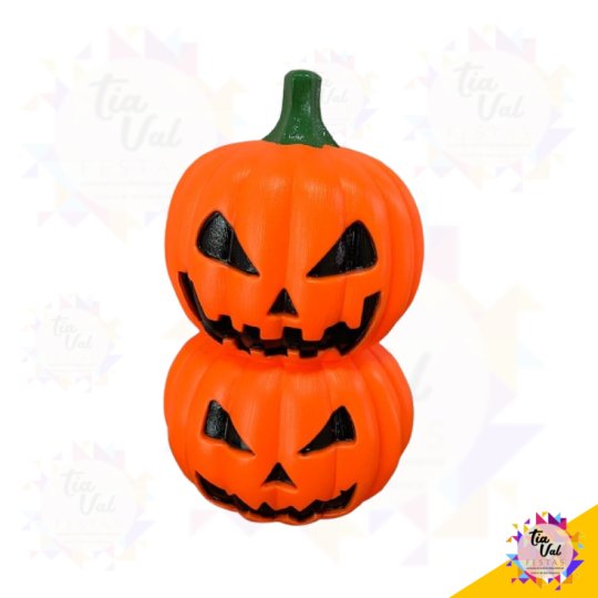 ABOBORA DUPLA - HALLOWEEN - PLASTICO