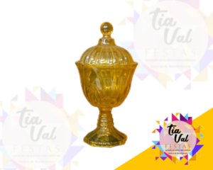 Foto de AMARELO BOMBONIERE REDONDA C/ PE