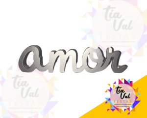 Foto de AMOR CINZA (MDF)