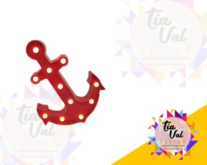 Foto de ANCORA VERMELHA ILUMINADA (PLASTICO)