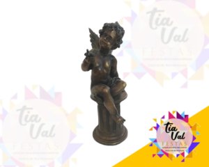 Foto de ANJO DOURADO C/ POMBA (GRANDE)