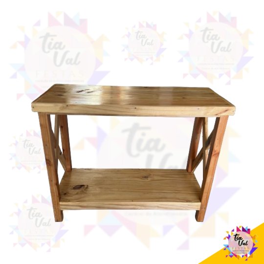 APARADOR RÚSTICO PINUS 1 M X 40 CM