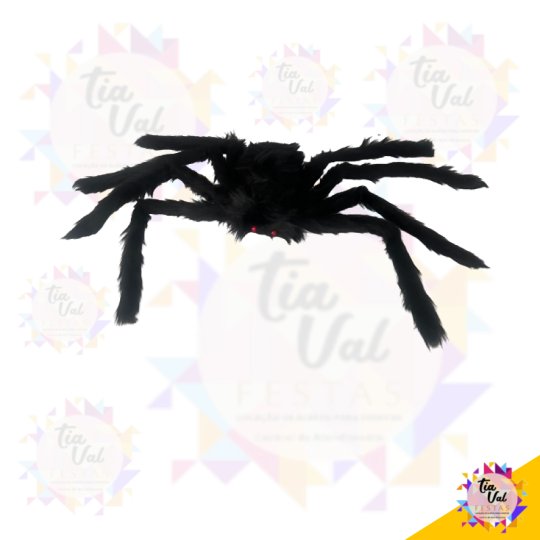 ARANHA GRANDE - HALLOWEEN - 40 CM X 50 CM