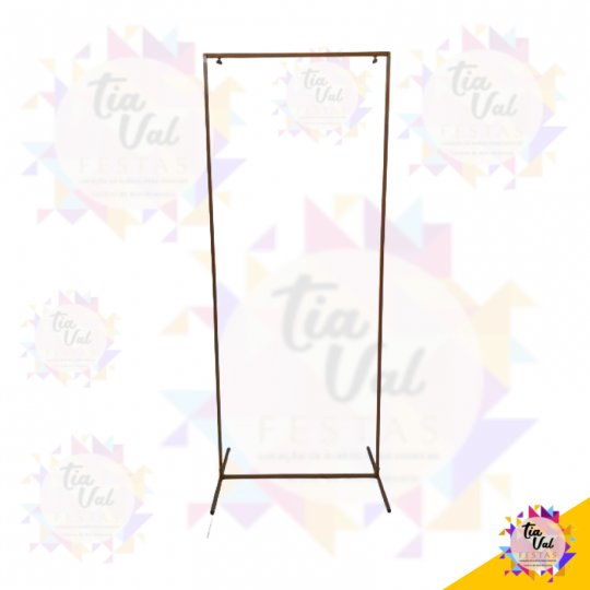 ARCO DOURADO RETANGULAR 0,80CM X 2 M