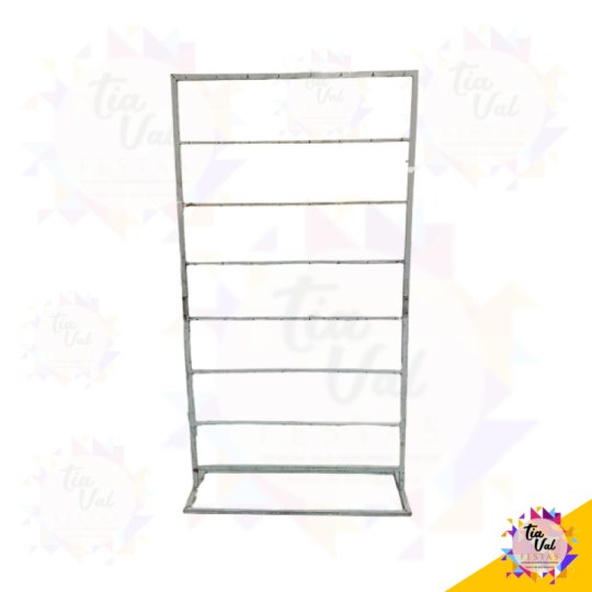 ARMAÇÃO PAINEL SHINE 1,20M X 2,23M- PARA 28 PLACAS