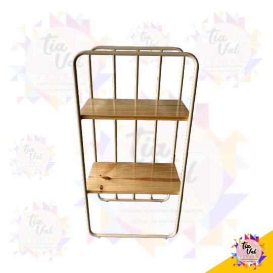 ARMÁRIO BEGE CLARO FERRO MADEIRA 1 M ALTURA