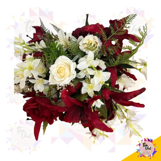 ARRANJO GRANDE VERMELHO (S/ VASO)
