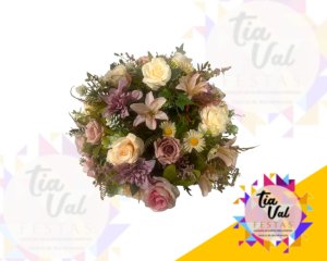 Foto de ARRANJO ROSA SECO GRANDE (S/ VASO)