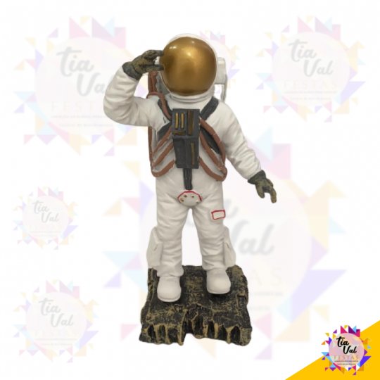 ASTRONAUTA MÃO NO ROSTO  - RESINA