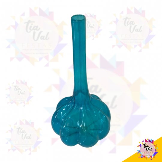 AZUL VASO PARA ARRANJO ABOBORA