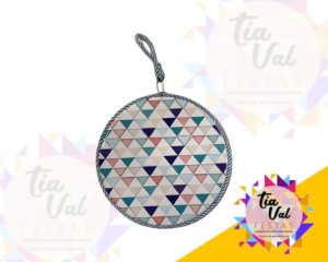 Foto de AZULEIJO REDONDO COLORIDO