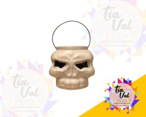 Foto de BALDE BRANCO CAVEIRA - HALLOWEEN
