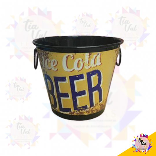 BALDE P/ CERVEJA ICE COLD BEER