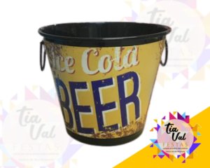 Foto de BALDE P/ CERVEJA ICE COLD BEER