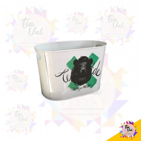 BALDE P/ GELO BRANCO C/ URSO
