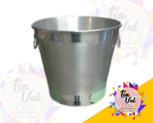 Foto de BALDE P/ GELO S/ PEGADOR ALUMÍNIO (GRANDE)