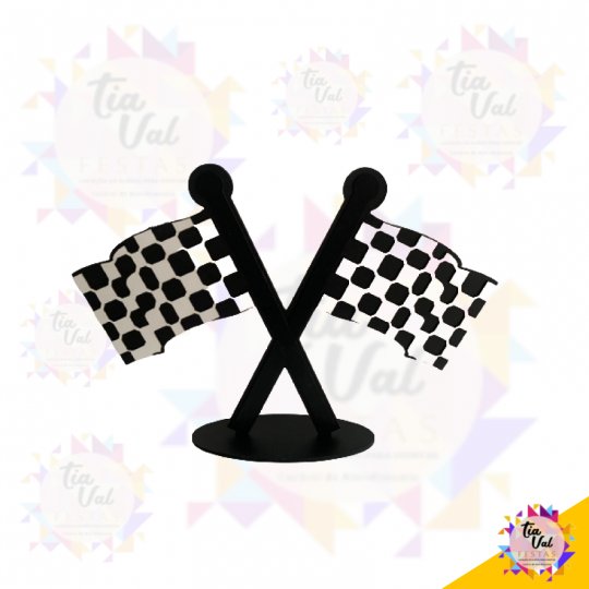 BANDEIRA FORMULA CORRIDA CHEGADA - 36 X 50