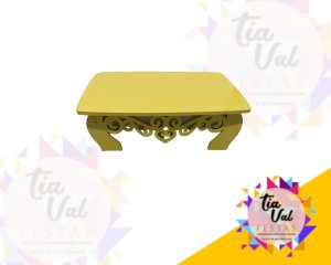 Foto de BANDEJA RETANGULAR- AMARELO BEBE