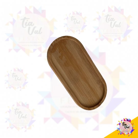 BANDEJA BAMBU OVAL -PP