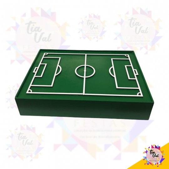 BANDEJA CAMPO DE FUTEBOL - COPA 20 X X30 CM