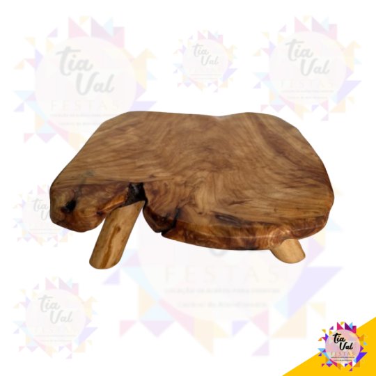 BANDEJA ORGÂNICA MADEIRA - RETANGULAR