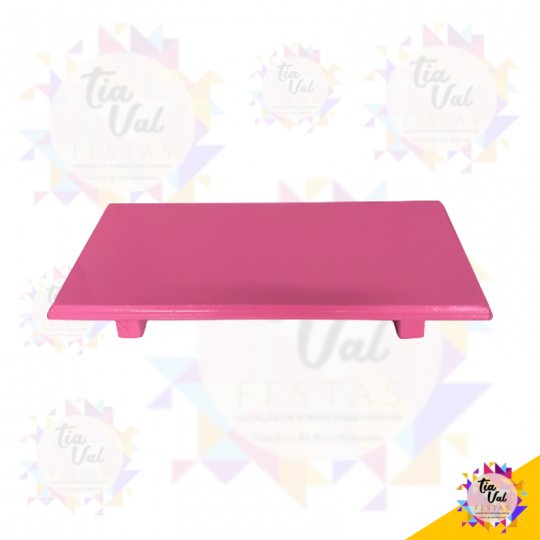 BANDEJA PINK MDF 30CMX15CM