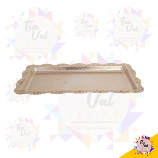 BANDEJA RET. ROSE PLASTICO 14 CM X 29 CM