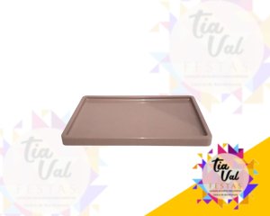 Foto de BANDEJA - RETANGULAR - 18 X 30 - capuccino - PLASTICO