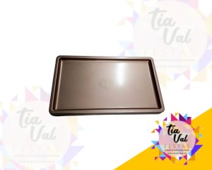 Foto de BANDEJA - RETANGULAR - 18 X 30 - ROSE - PLASTICO