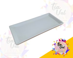 Foto de BANDEJA RETANGULAR BRANCO