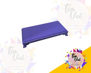 Foto de BANDEJA ROXA RETANGULAR