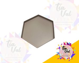 Foto de BANDEJA SEXTAVADA BEGE - MEDIA -* 23 CM