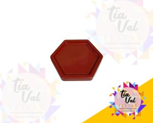 Foto de BANDEJA - SEXTAVADA - TERRACOTA - 15 X 15 - PEQUENA