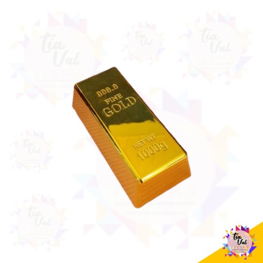 BARRA DE OURO - PLASTICO - LAS VEGAS - CASSINO - POKER
