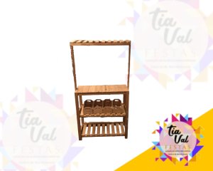 Foto de BARRACA DE PINUS COM 3 CAIXOTES - SAO JOAO