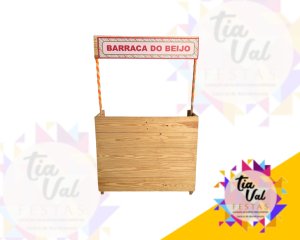 Foto de BARRACA EM PINUS - DESMONTAVEL - SAO JOAO - DECORAÇÃO NÃO ACOMPANHA