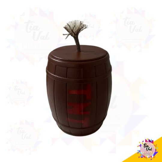 BARRIL - TNT - PLASTICO 20 X 30 CM