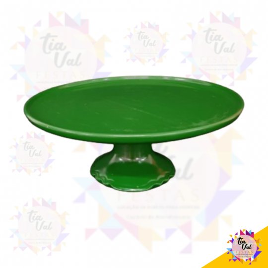 BOLEIRA REDONDA VERDE BANDEIRA 40 CM GG