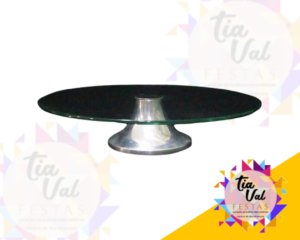 Foto de BASE P/ BOLO REDONDA WOLF (PE AÇO)