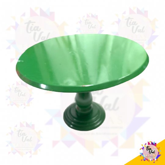 PORTA DOCES  - VERDE BANDEIRA  - 29 CM X 19 CM