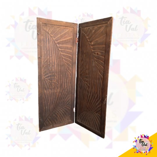 BIOMBO RÚSTICO SELVA (2 PARTES)   - PAINEL