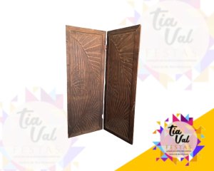 Foto de BIOMBO RÚSTICO SELVA (2 PARTES)   - PAINEL