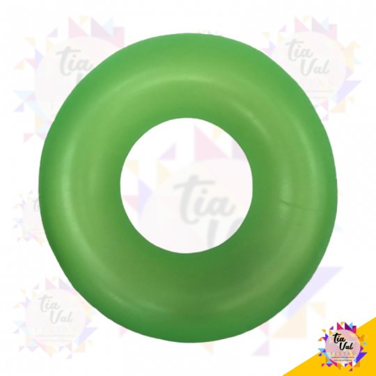 BOIA REDONDA VERDE COM TRANSPARENTE GRANDE