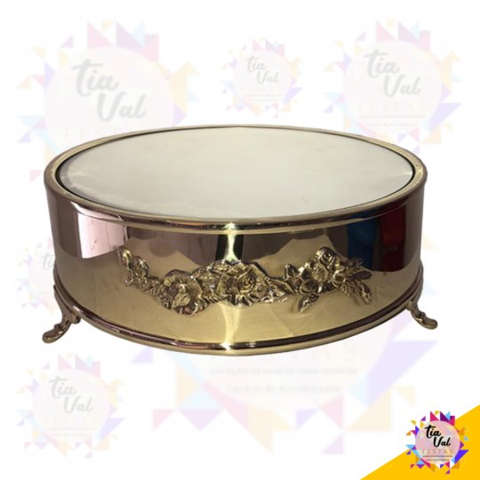 BOLEIRA DOURADA 40 CM