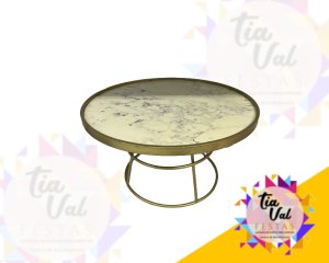 Foto de BOLEIRA DOURADA GRANDE FERRO 35CM