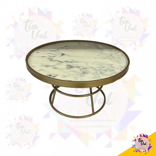 BOLEIRA DOURADA MEDIA - FERRO 30CM