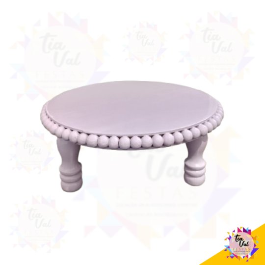 BOLEIRA - PORTA DOCES LILAS - GRANDE 29 CM