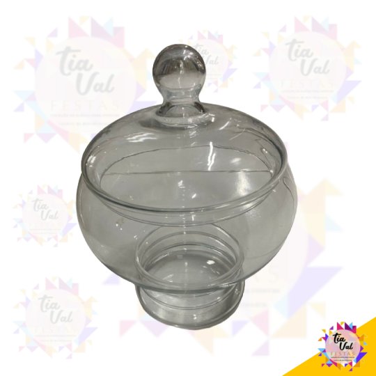 BOMBONIERE VIDRO FINO - MEDIA