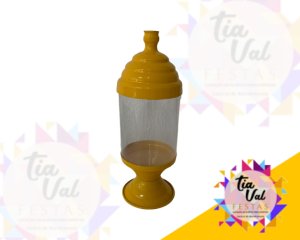 Foto de BOMBONIERE DE ACRILICO AMARELA